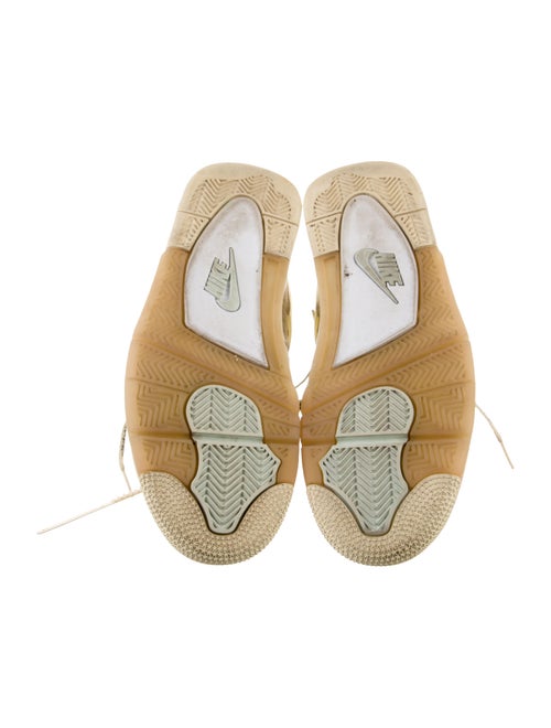 Off-White x Jordan 4 Retro 'Sail' (W) Wedge Sneakers