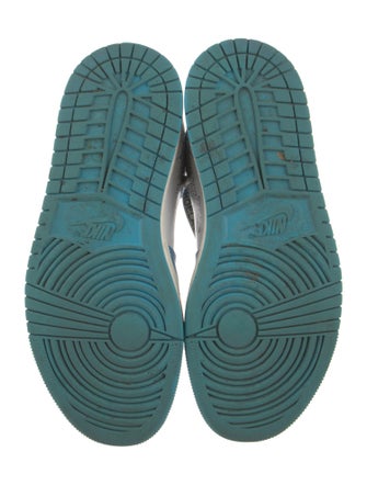 Off-White x Jordan 1 Retro High University Blue Athletic Sneakers