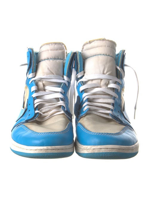 Off-White x Jordan 1 Retro High 'University Blue' Sneakers