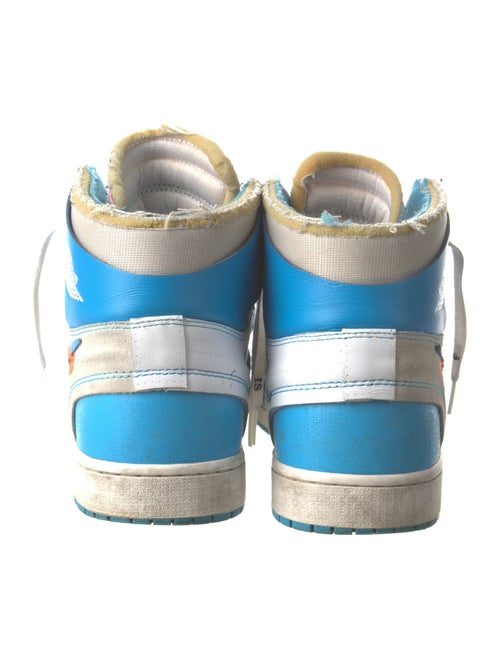 Off-White x Jordan 1 Retro High 'University Blue' Sneakers