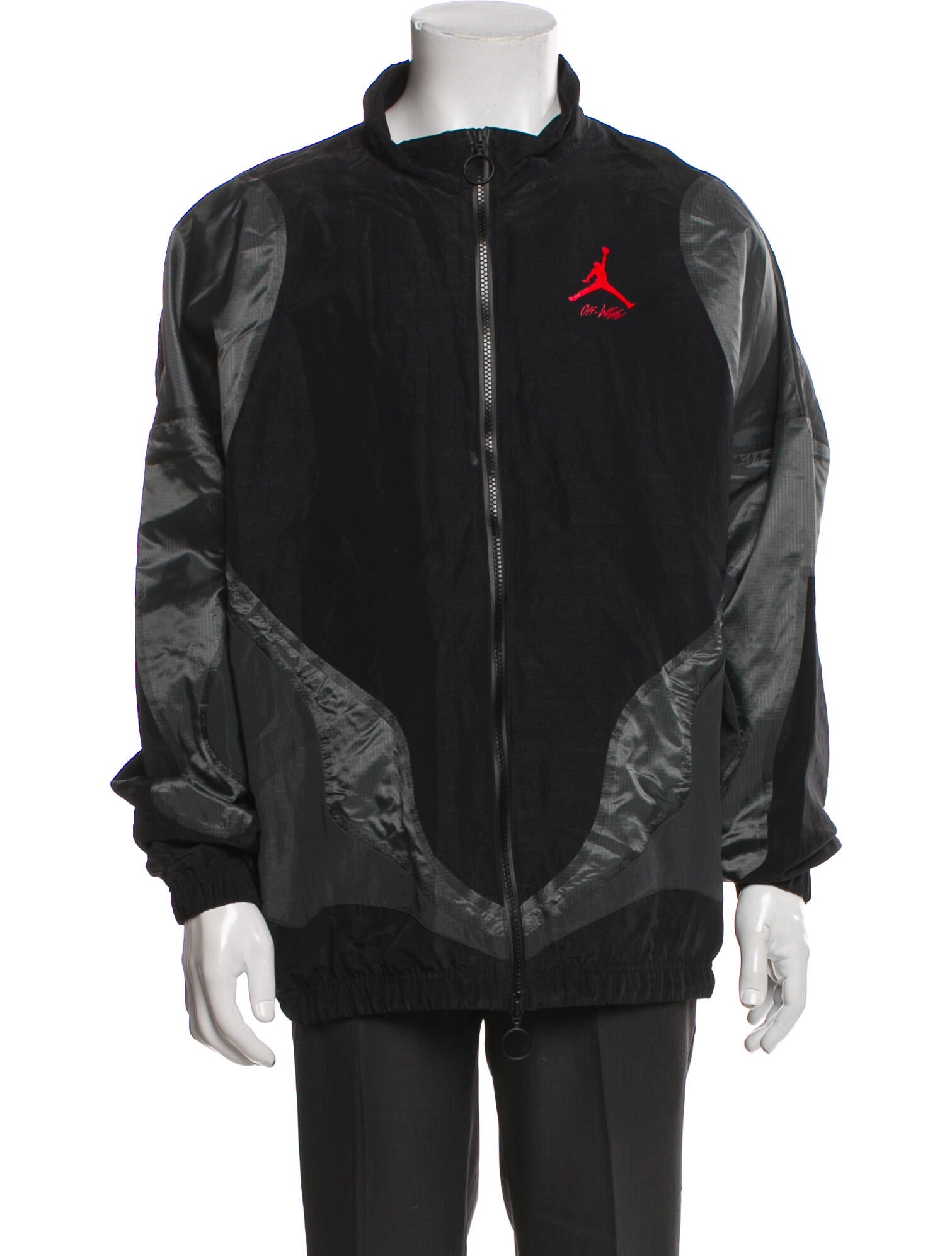 Off-White x Jordan 2020 Graphic Print Windbreaker