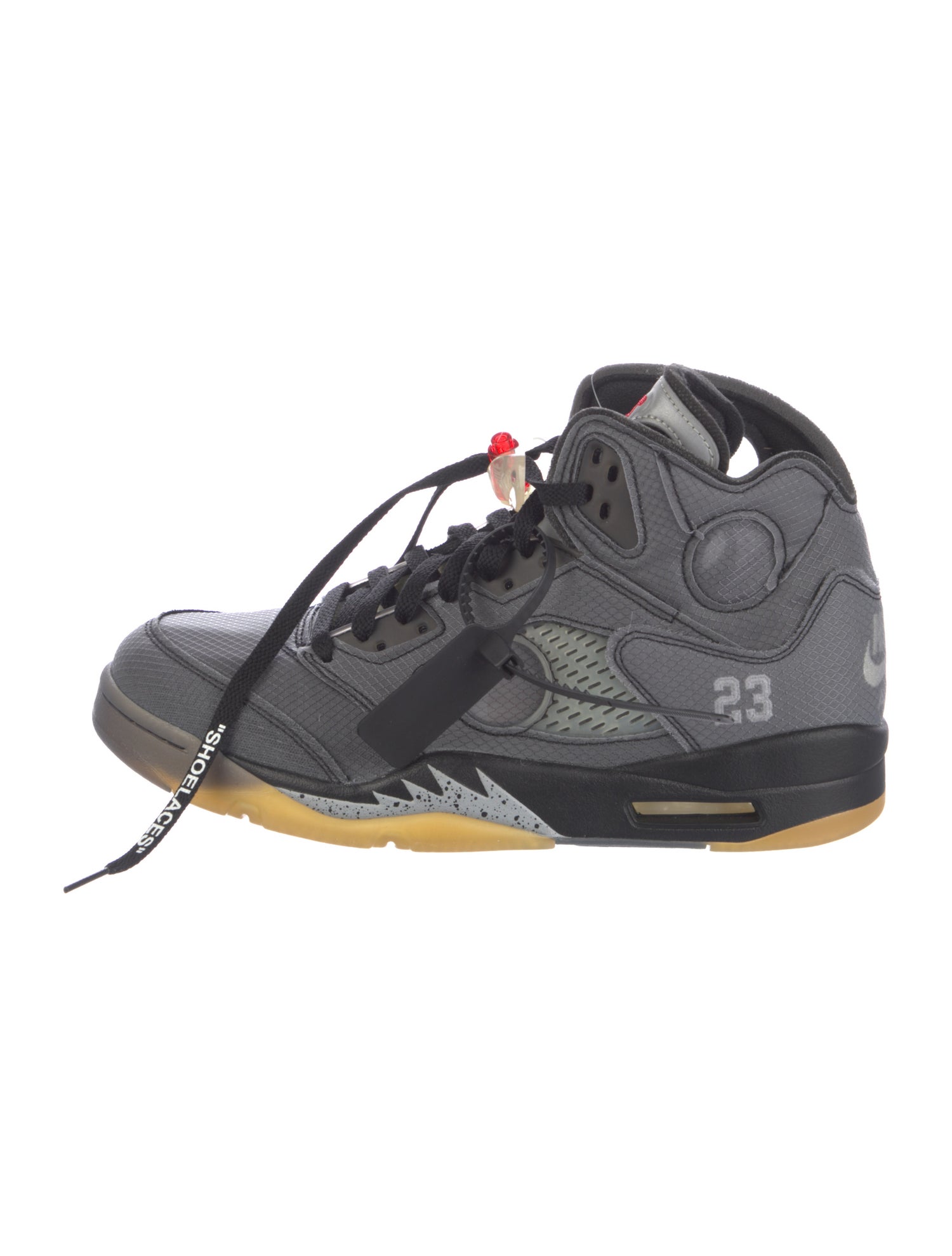 Off-White x Jordan 5 Retro Sneakers w/ Tags