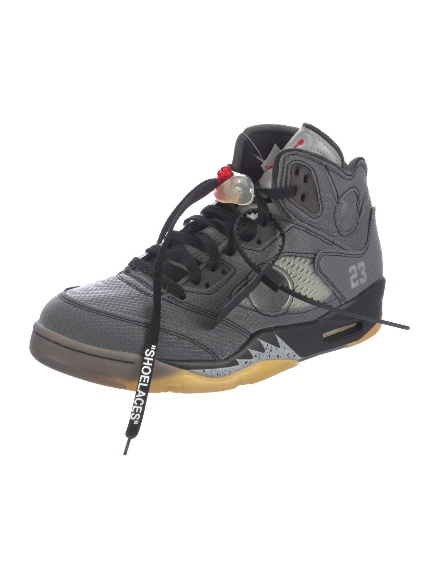 Off-White x Jordan 5 Retro Sneakers w/ Tags