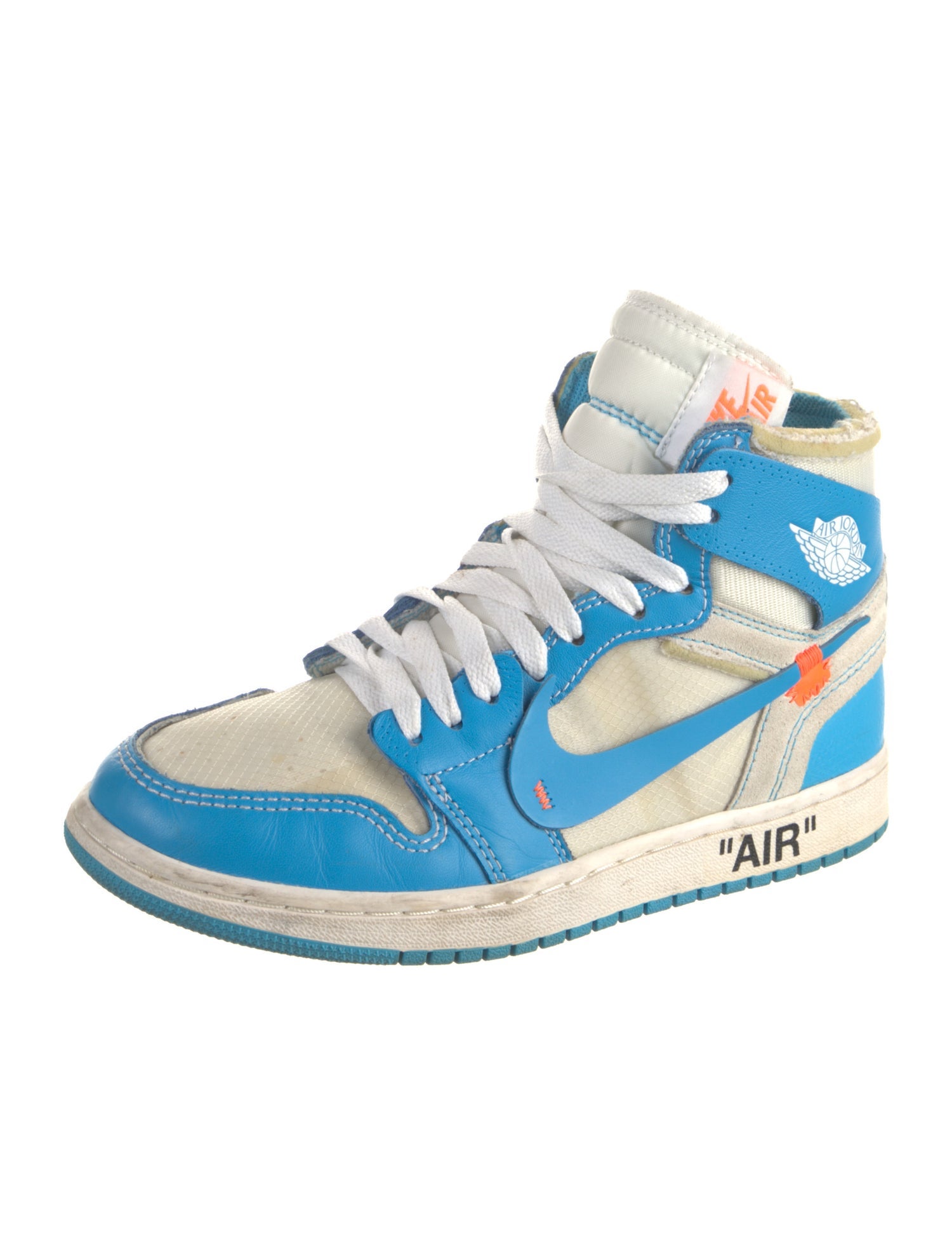 Off-White x Jordan Jordan 1 Retro High Off-White University Blue Sneakers