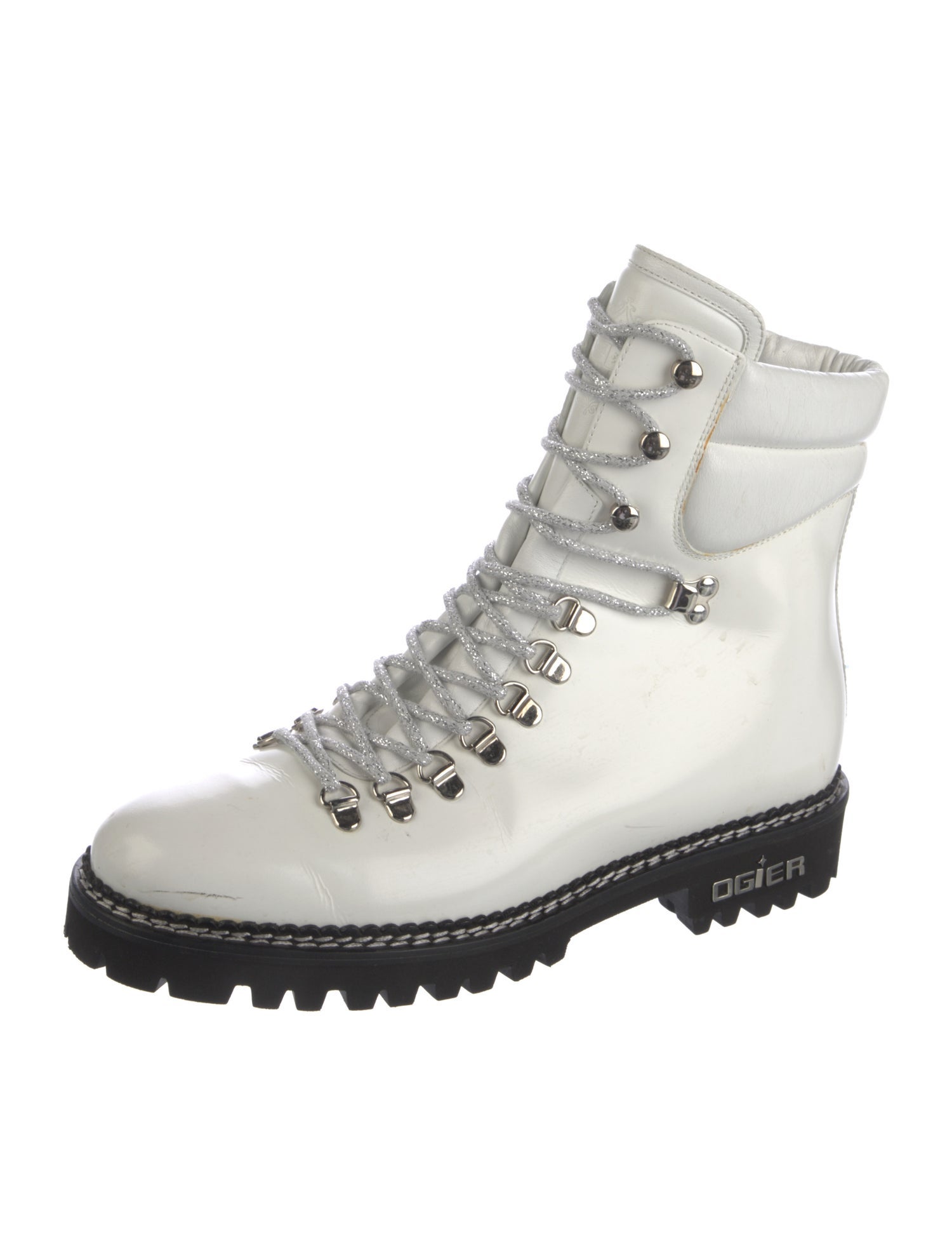 Ogier Leather Combat Boots