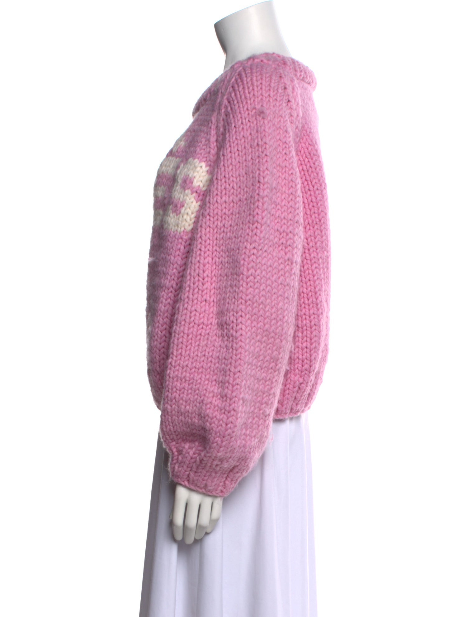 GOGO Wool Graphic Print Sweater