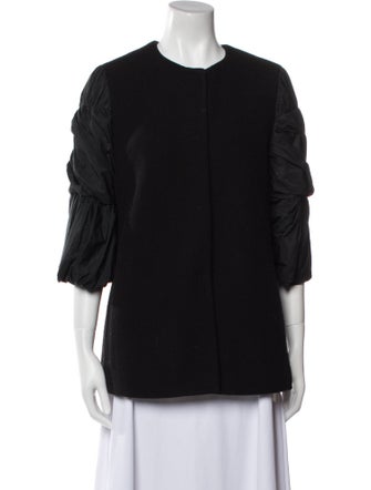 Olivine Gabbro Silk Evening Jacket