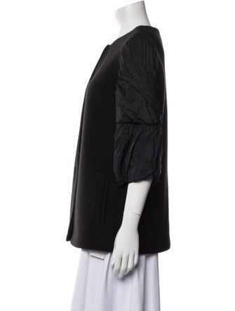 Olivine Gabbro Silk Evening Jacket