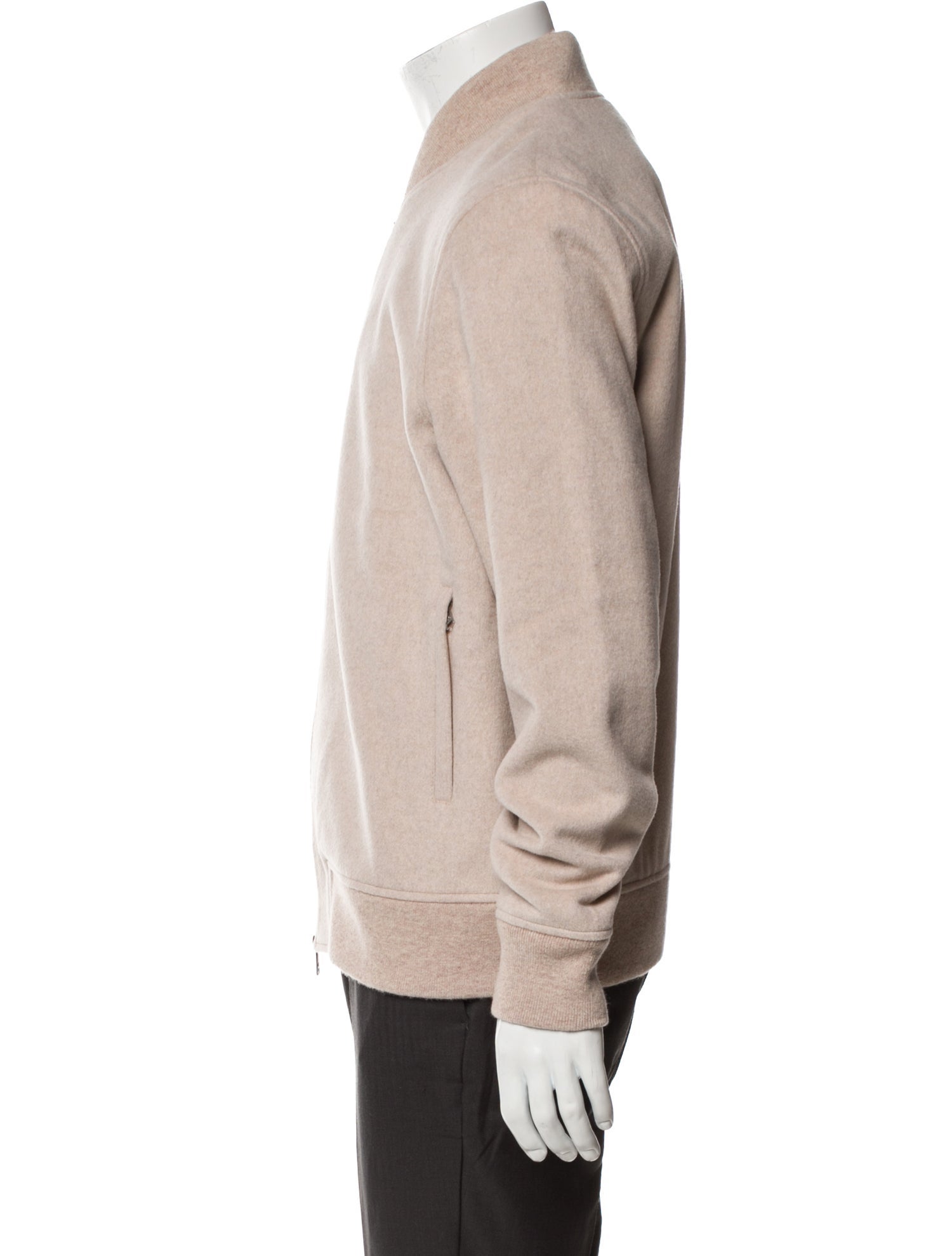 Les 100 Ciels Wool Mock Neck Sweatshirt w/ Tags