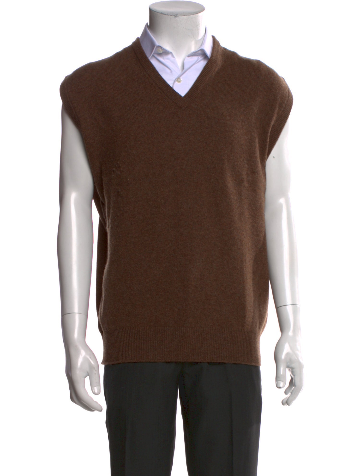 O'Connell's Lambswool V-Neck Sweater Vest