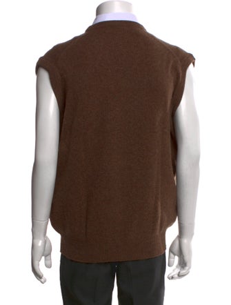 O'Connell's Lambswool V-Neck Sweater Vest