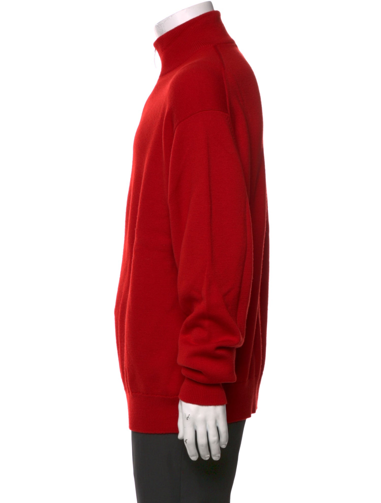 O'Connell's Merino Wool Mock Neck Pullover
