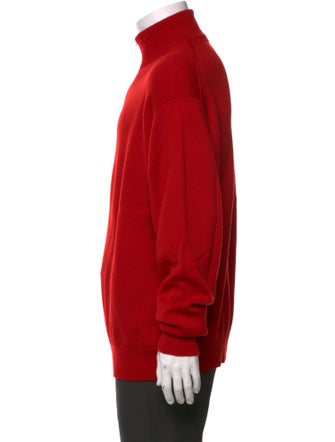 O'Connell's Merino Wool Mock Neck Pullover