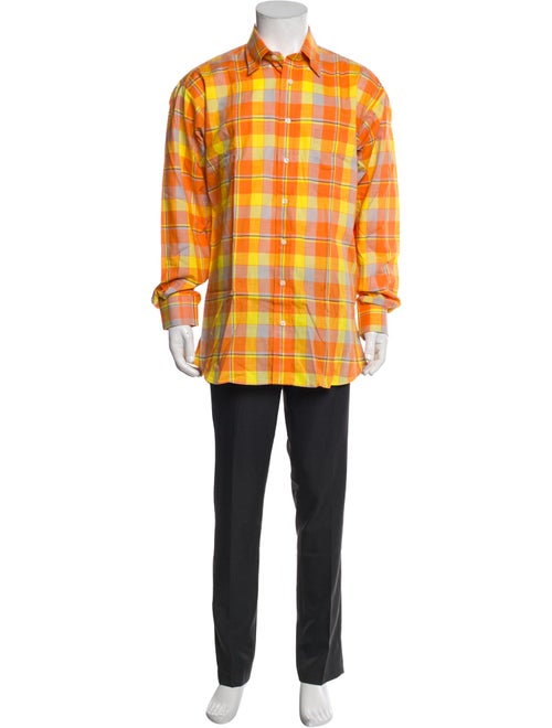 O'Connell's Plaid Print Long Sleeve Shirt