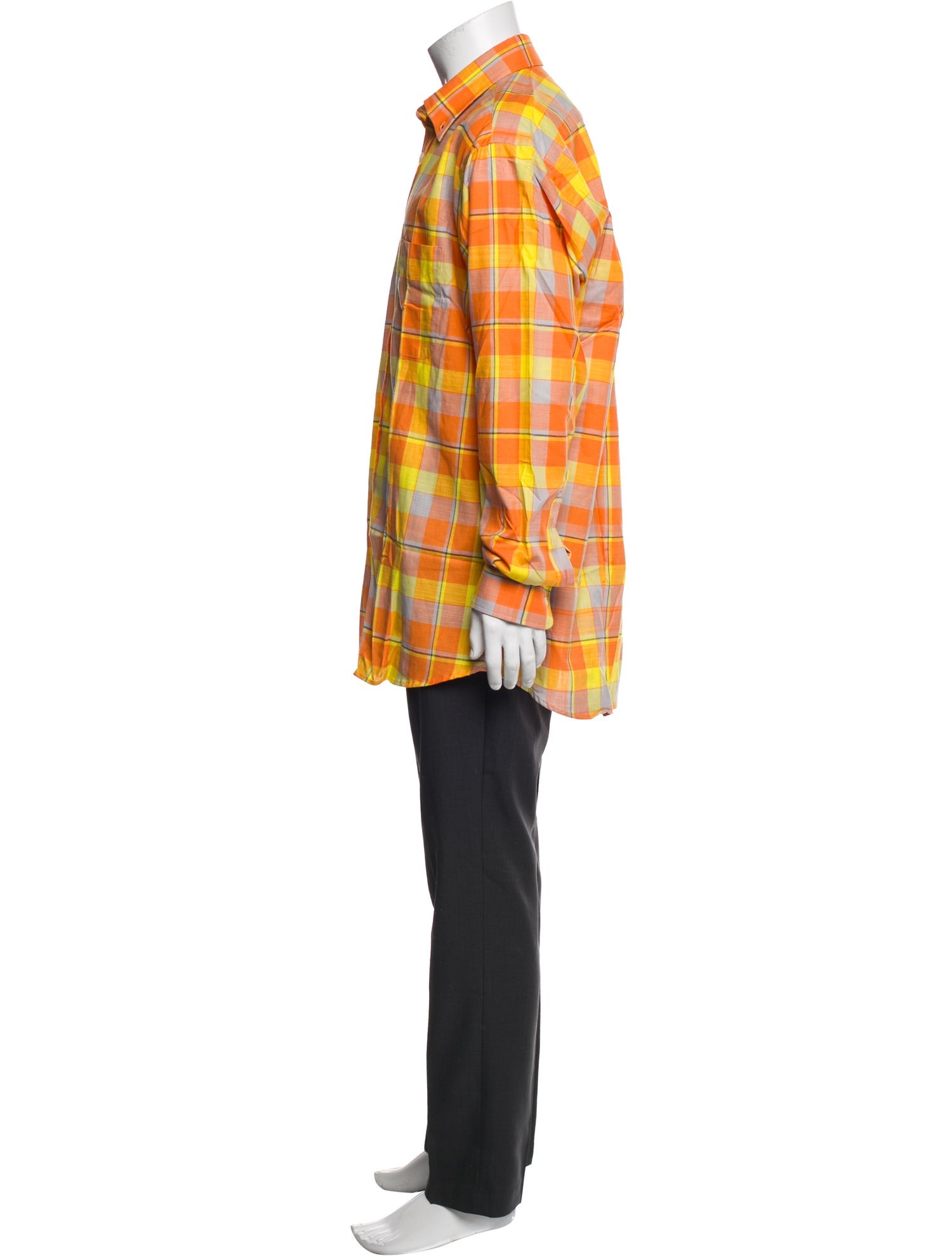 O'Connell's Plaid Print Long Sleeve Shirt