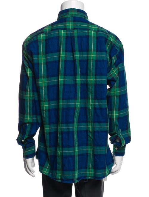 O'Connell's Plaid Print Long Sleeve Shirt