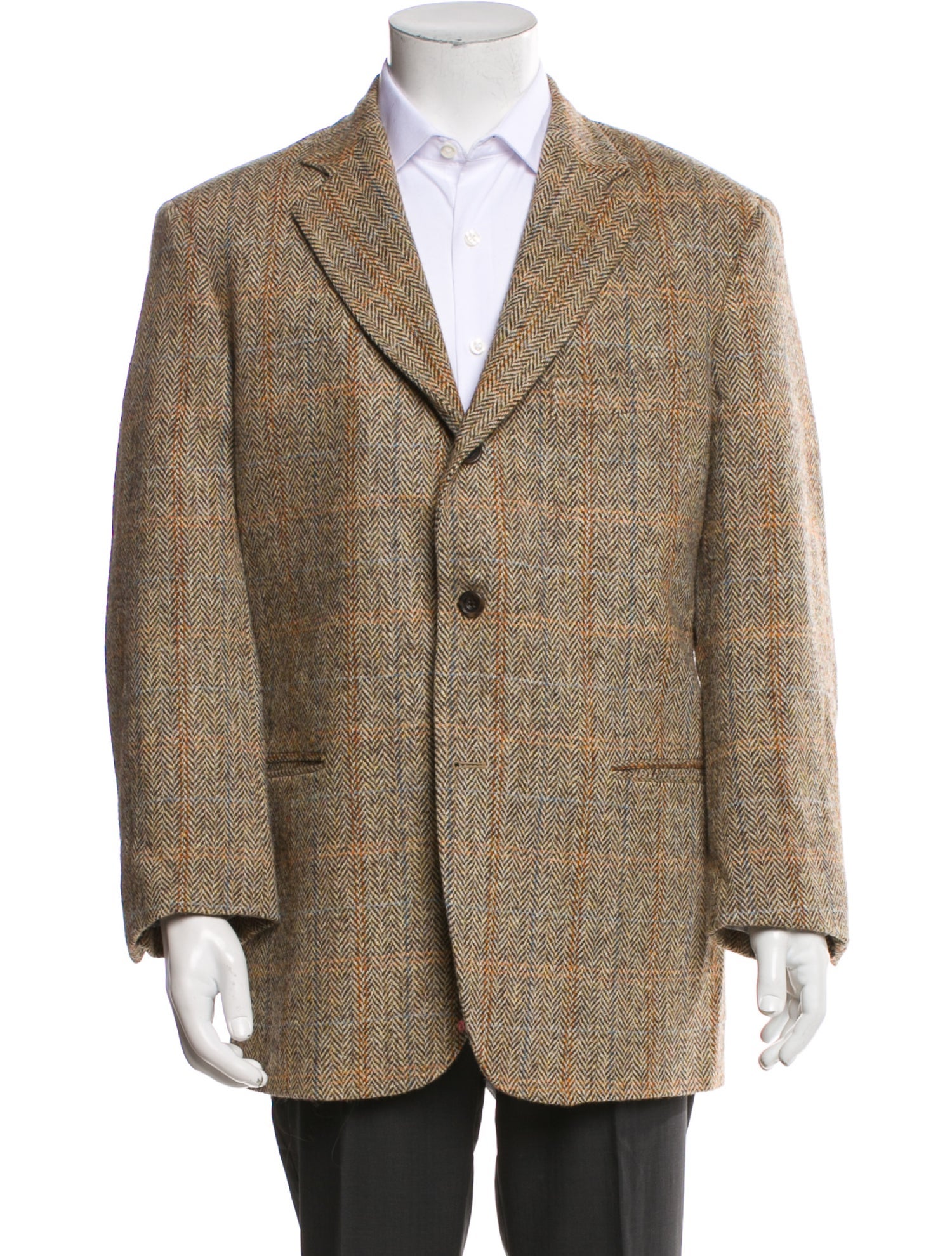 O'Connell's Tweed Pattern Peacoat