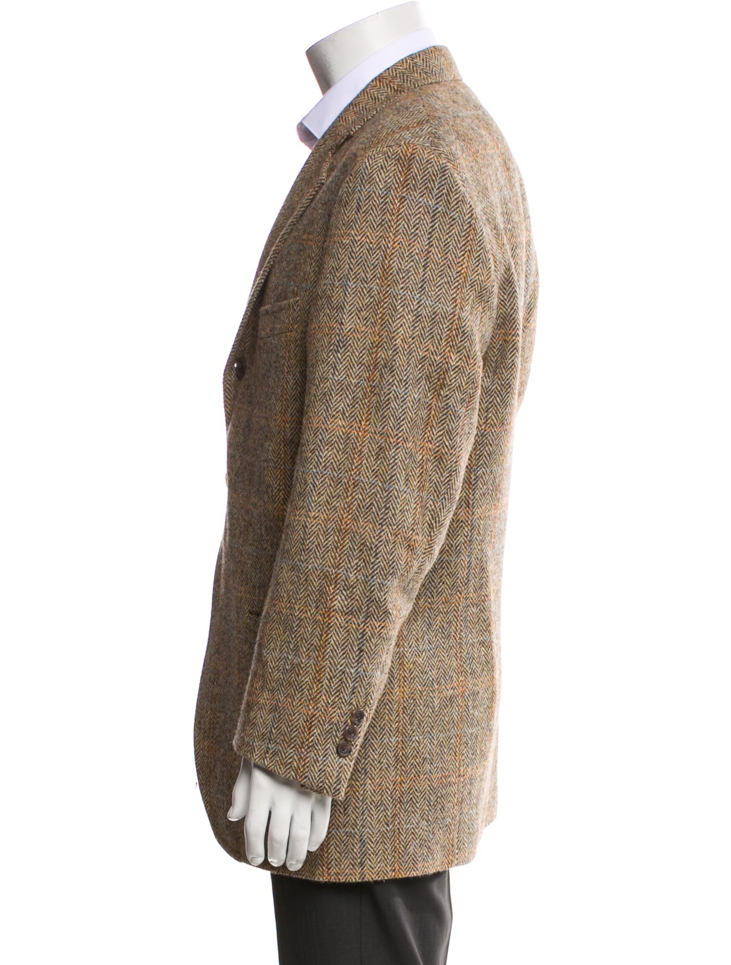 O'Connell's Tweed Pattern Peacoat