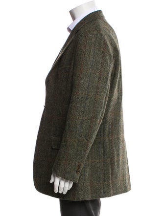 O'Connell's Virgin Wool Tweed Pattern Peacoat