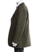 O'Connell's Virgin Wool Tweed Pattern Peacoat