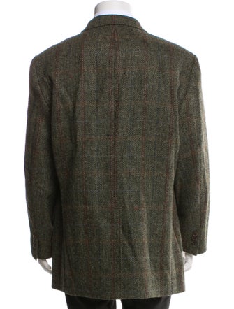 O'Connell's Virgin Wool Tweed Pattern Peacoat