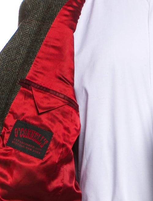 O'Connell's Virgin Wool Tweed Pattern Peacoat