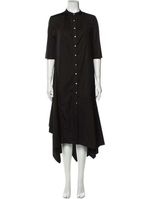 Occhii Midi Length Dress Black