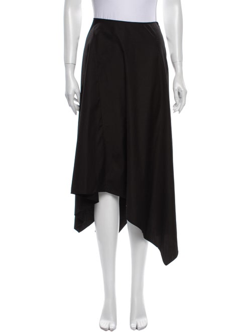 Occhii Midi Length Skirt Black