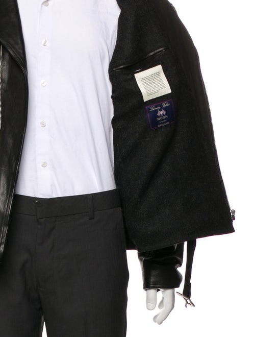 Old Joe Brand Leather Moto Jacket