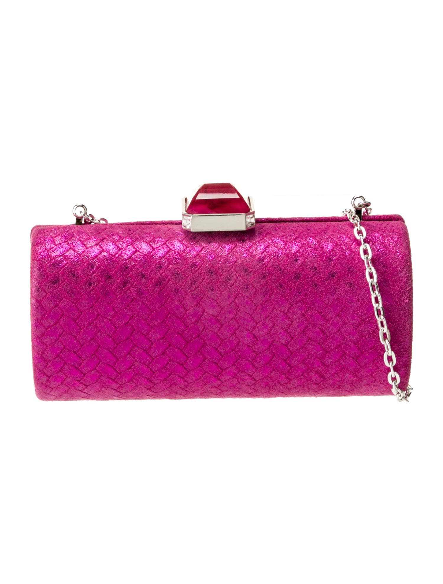 Overture Judith Leiber Suede Minaudière