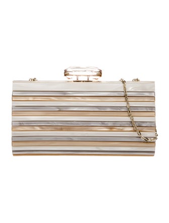 Overture Judith Leiber Mother Of Pearl Minaudière