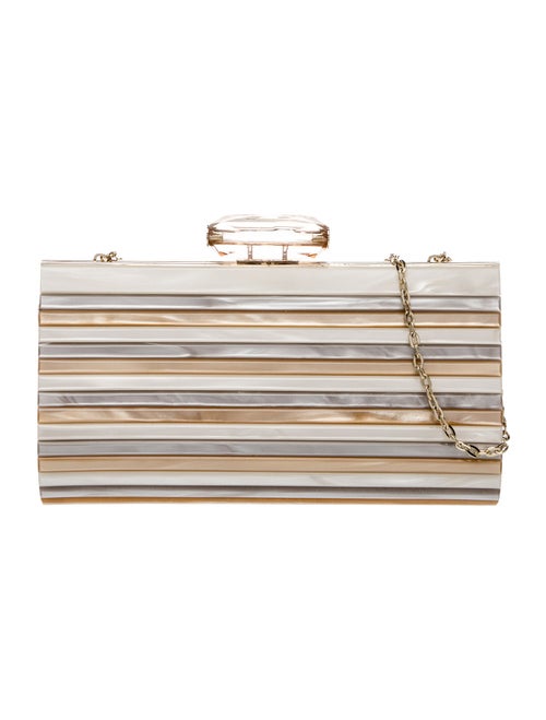 Overture Judith Leiber Mother Of Pearl Minaudière