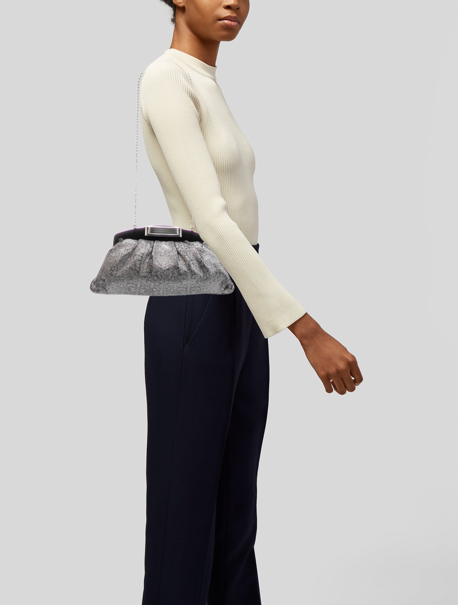 Overture Judith Leiber Leather Evening Bag