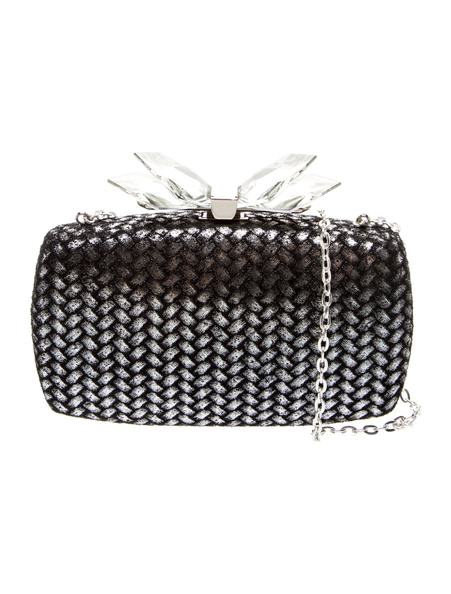 Overture Judith Leiber Leather Minaudière