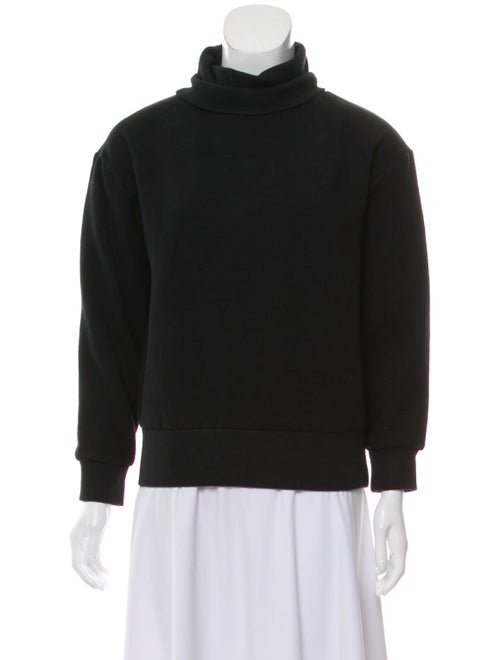 OAK Turtleneck Long Sleeve Sweatshirt Black