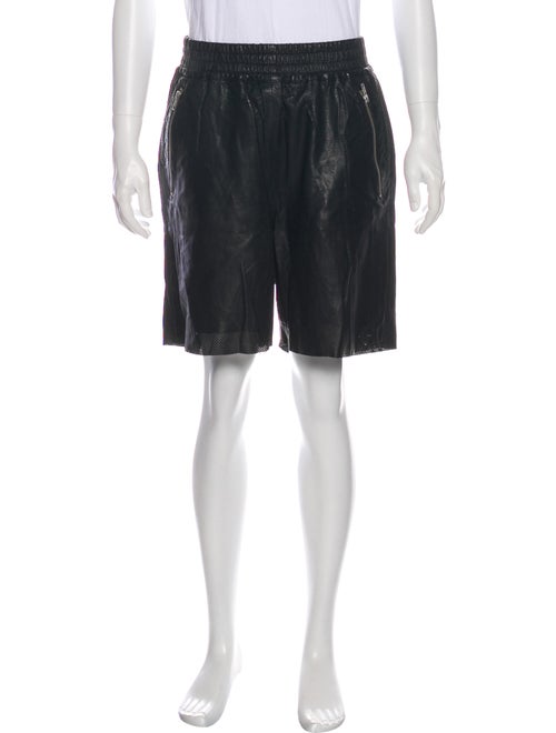 OAK Leather Shorts Black