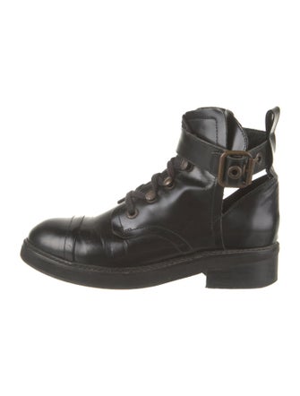 OAK Leather Combat Boots