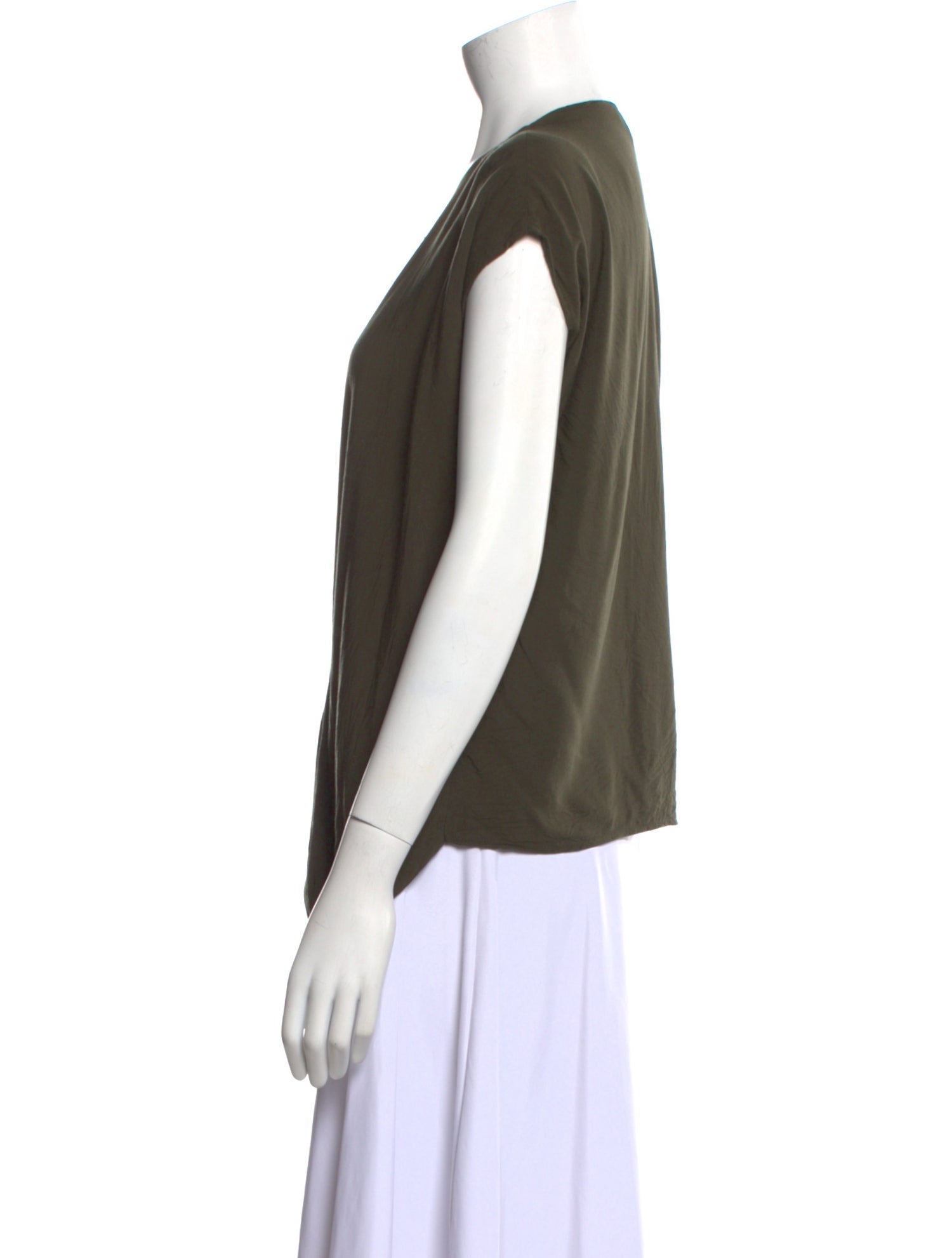 OAK Scoop Neck Short Sleeve T-Shirt