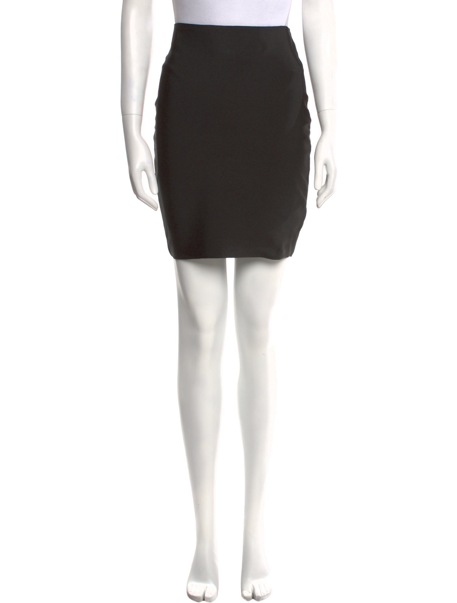 OAK Raw-Edge Trim Mini Skirt