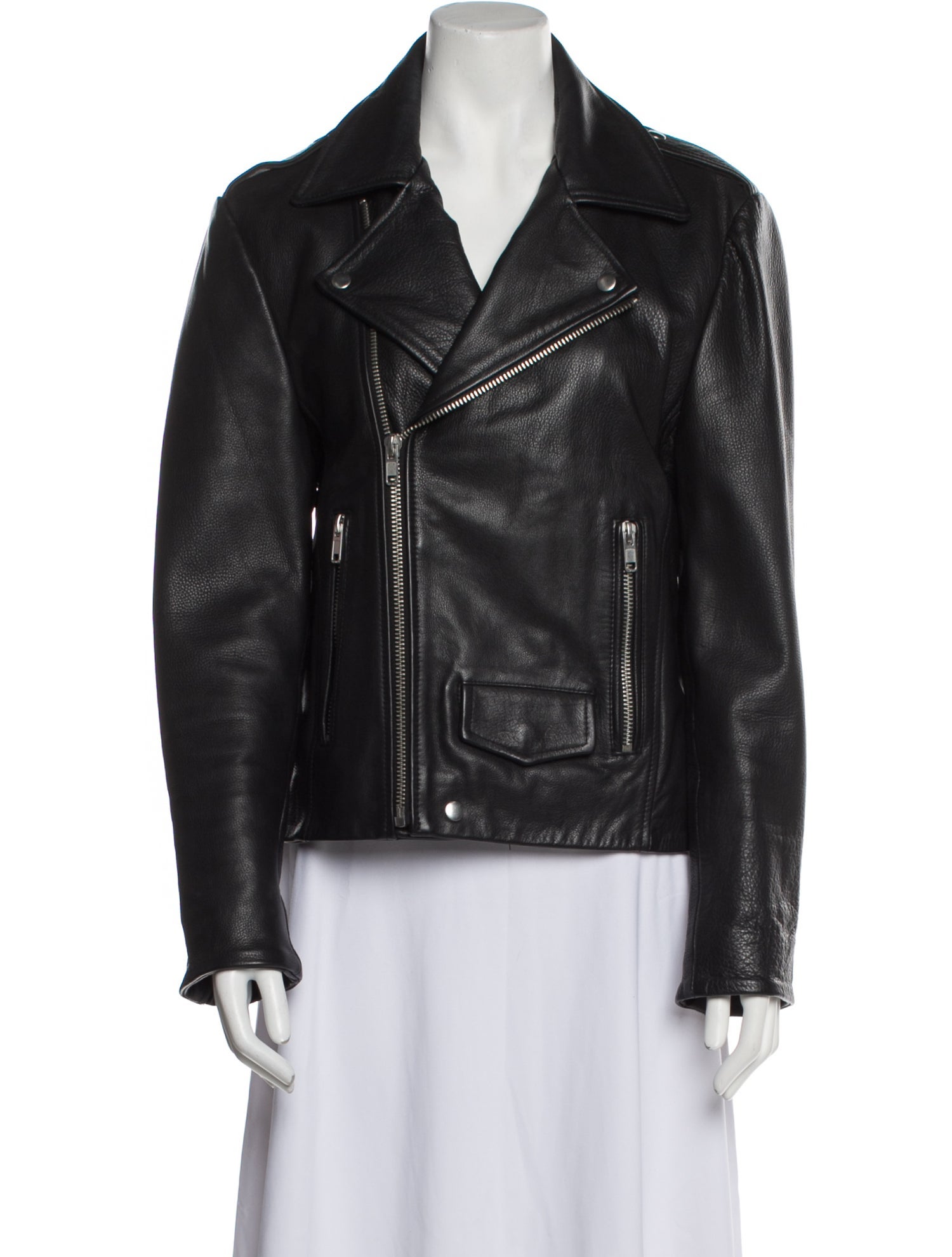 OAK Leather Biker Jacket