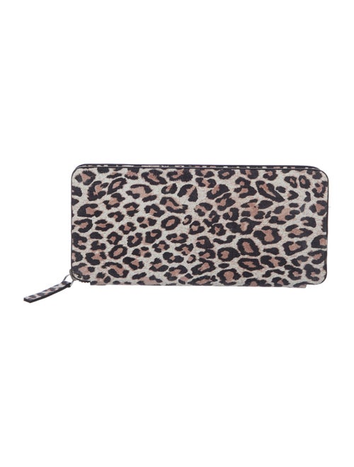 OAK Leather Animal Print Pouch