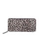 OAK Leather Animal Print Pouch