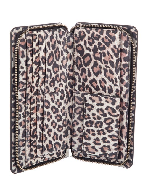OAK Leather Animal Print Pouch