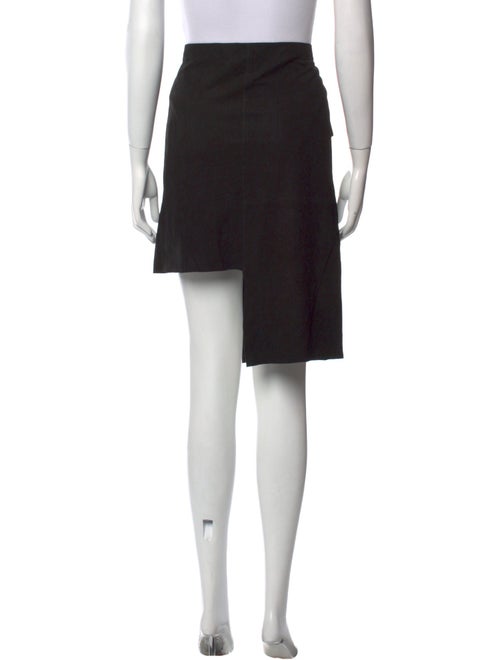 OAK Suede Knee-Length Skirt