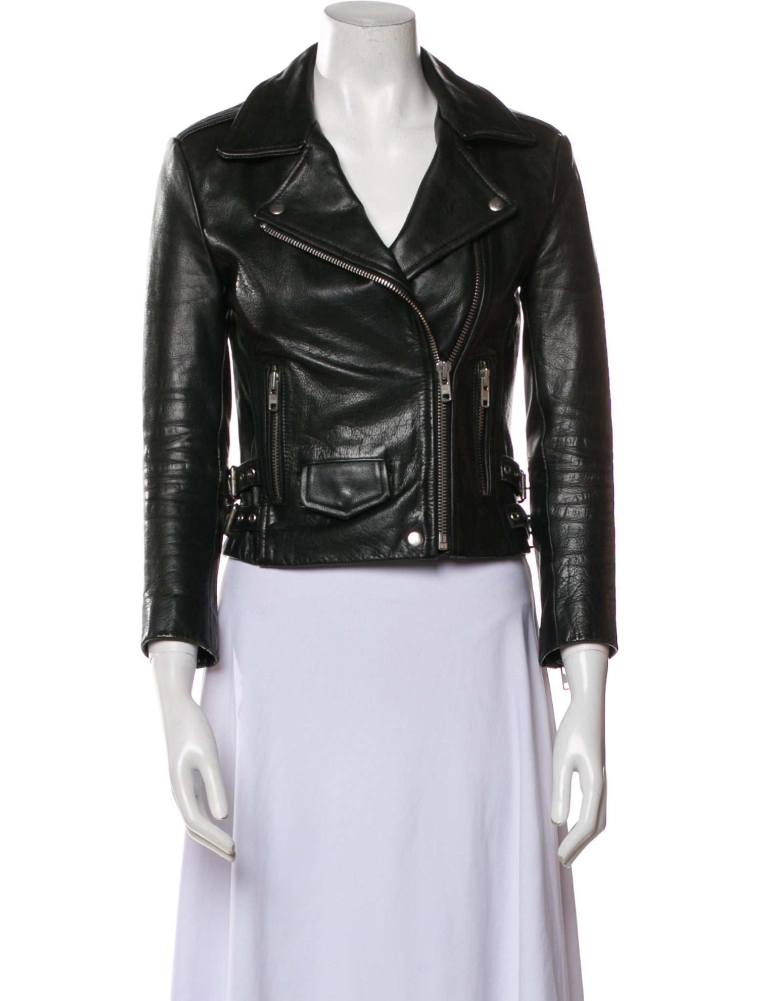 OAK Leather Biker Jacket