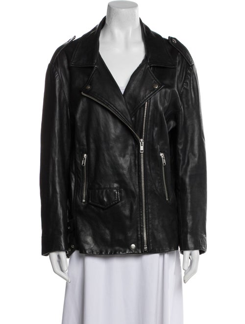 OAK Leather Biker Jacket