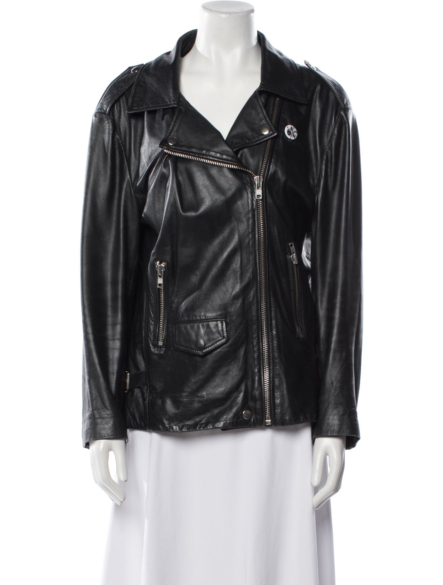 OAK Leather Biker Jacket