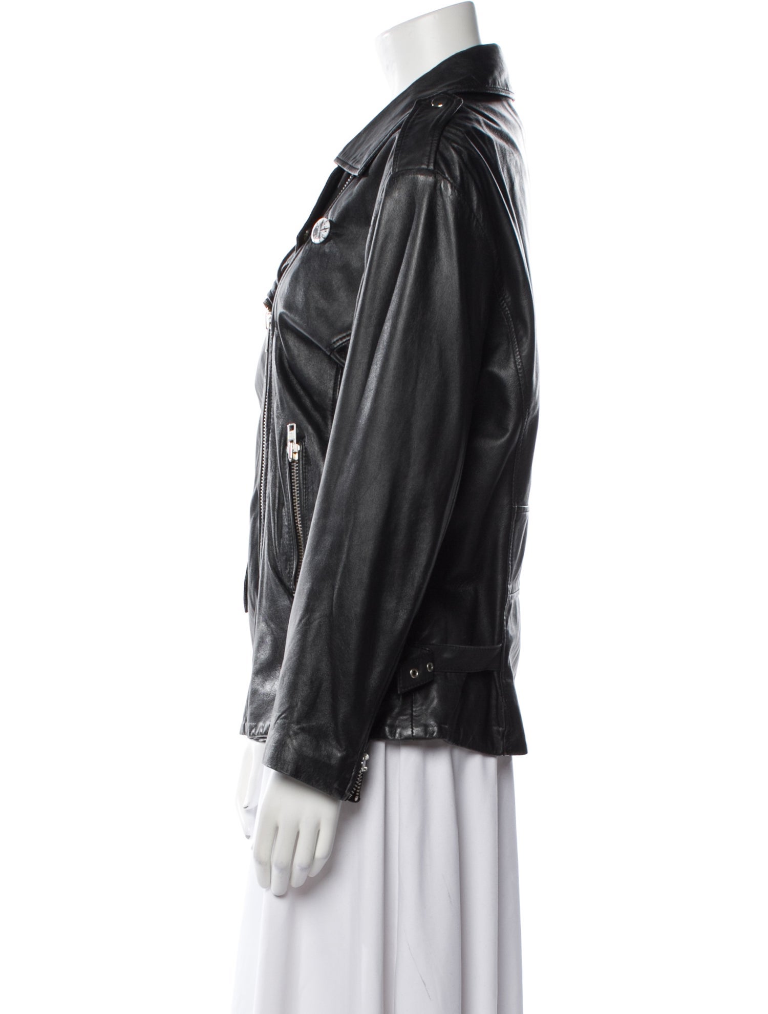 OAK Leather Biker Jacket