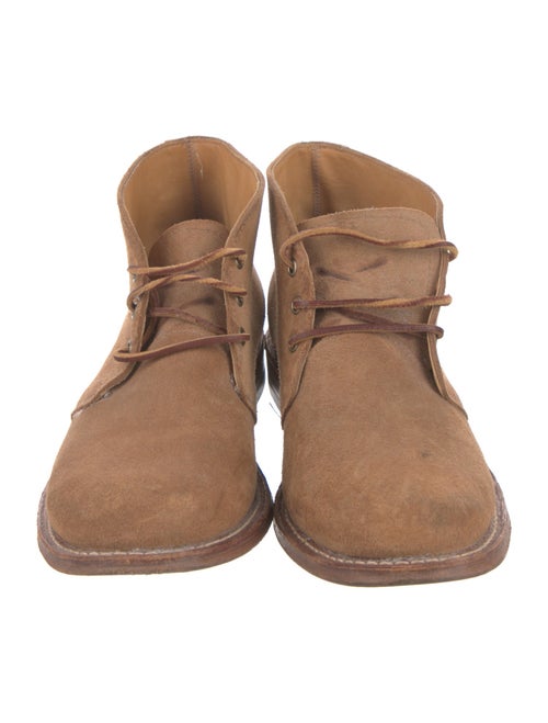 OAK Suede Lace-Up Boots