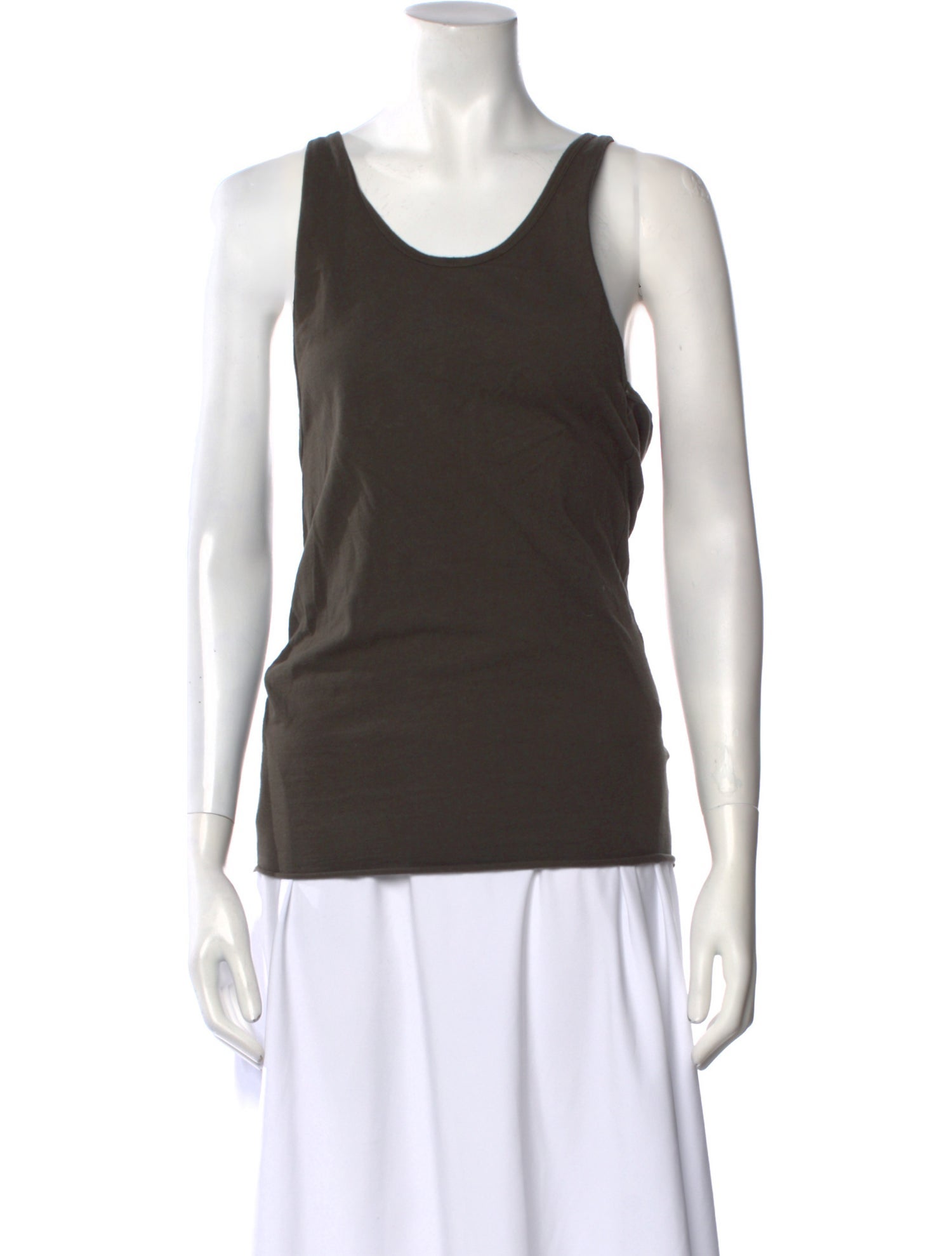 OAK Scoop Neck Sleeveless Top